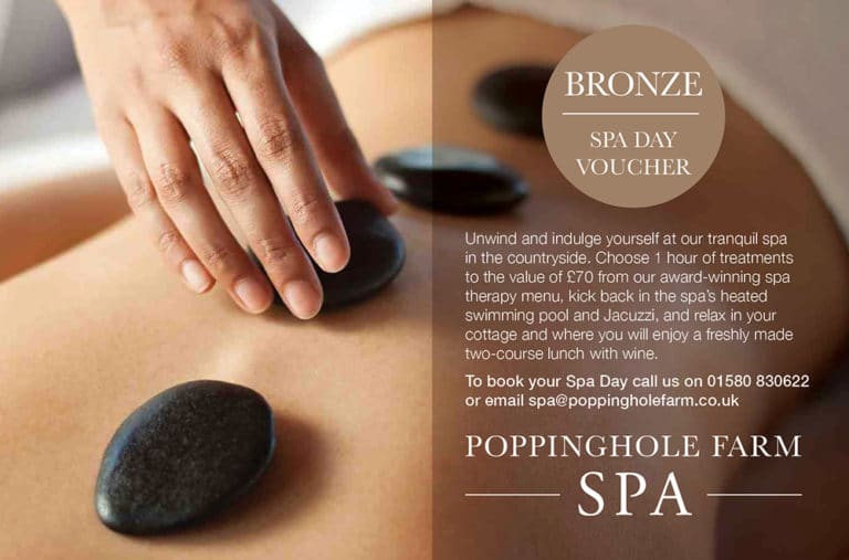 Bronze Spa Day Gift Voucher for award-winning spa South East