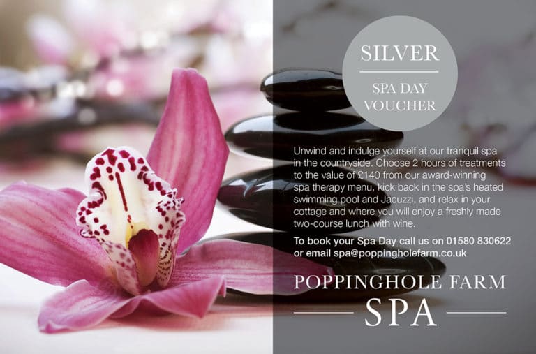 Silver Spa Day Voucher for award-winning spa South East