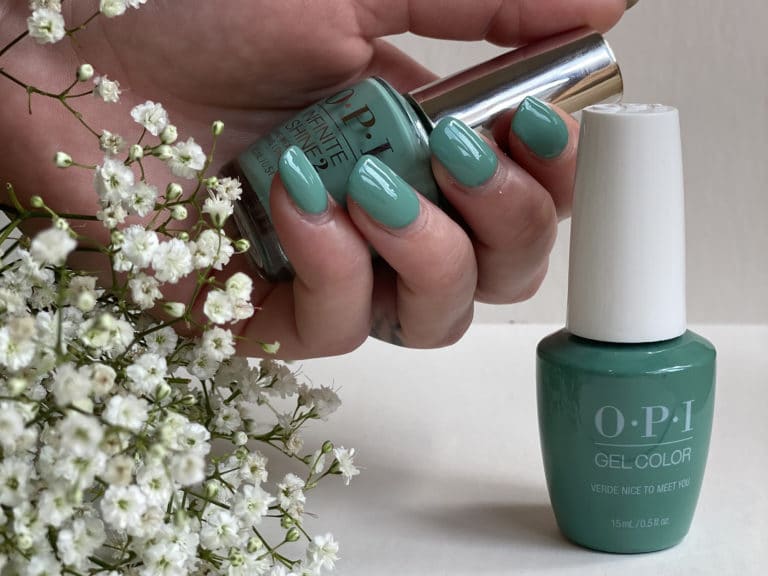 OPI-nails-green-floral-Poppinghole-Farm-Spa