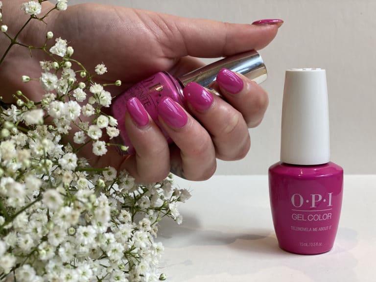 OPI-nails-pink-floral-Poppinghole-Farm-Spa