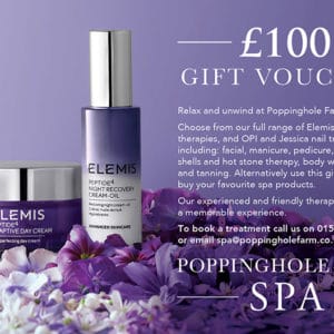 £100 Spa Gift Voucher to enjoy at award-winning spa East Sussex